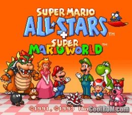 Super Mario All-Stars + Super Mario World (Europe) ROM Download for ...